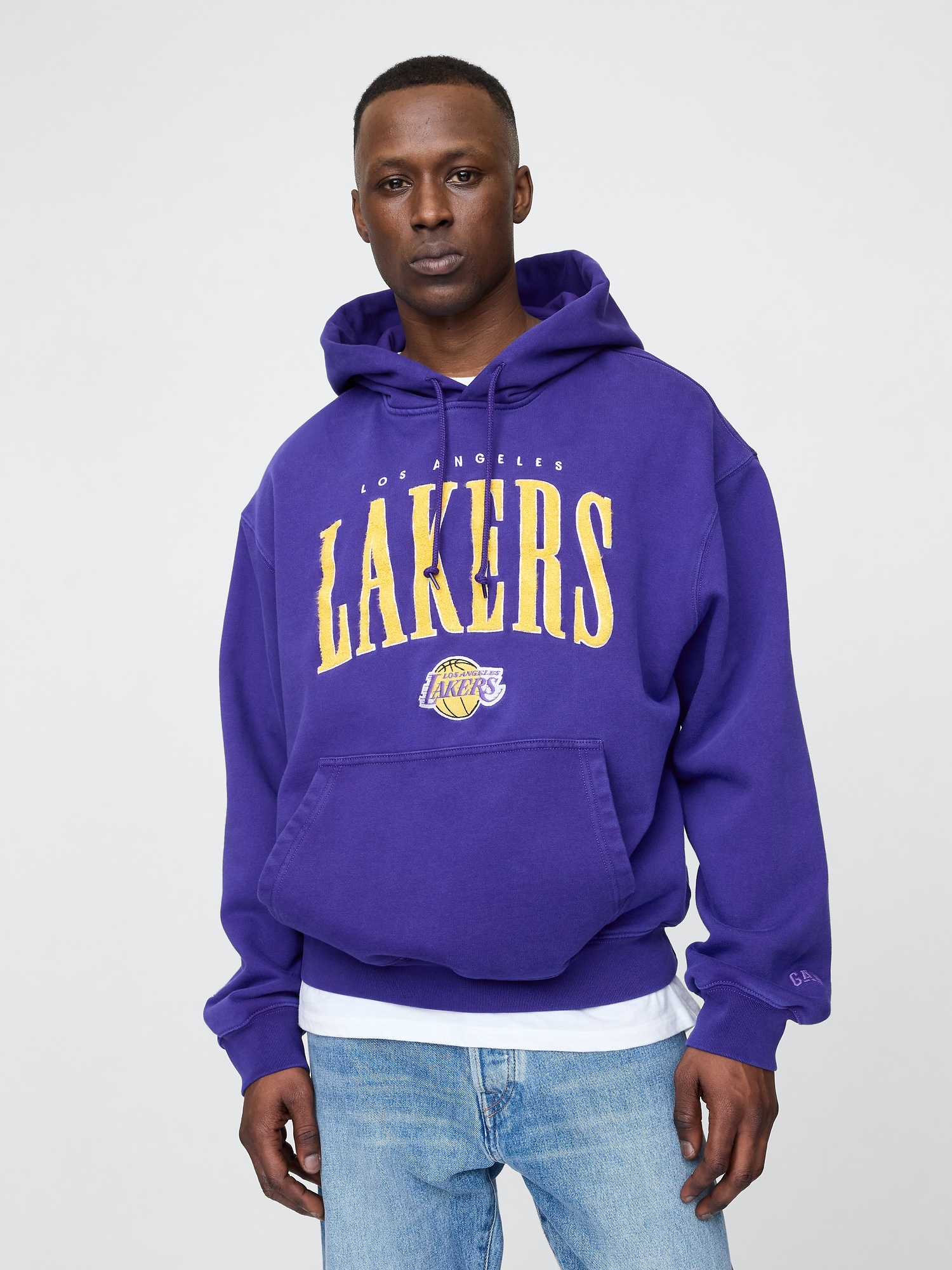 NBA Los Angeles Lakers Logo Heavyweight Hoodie