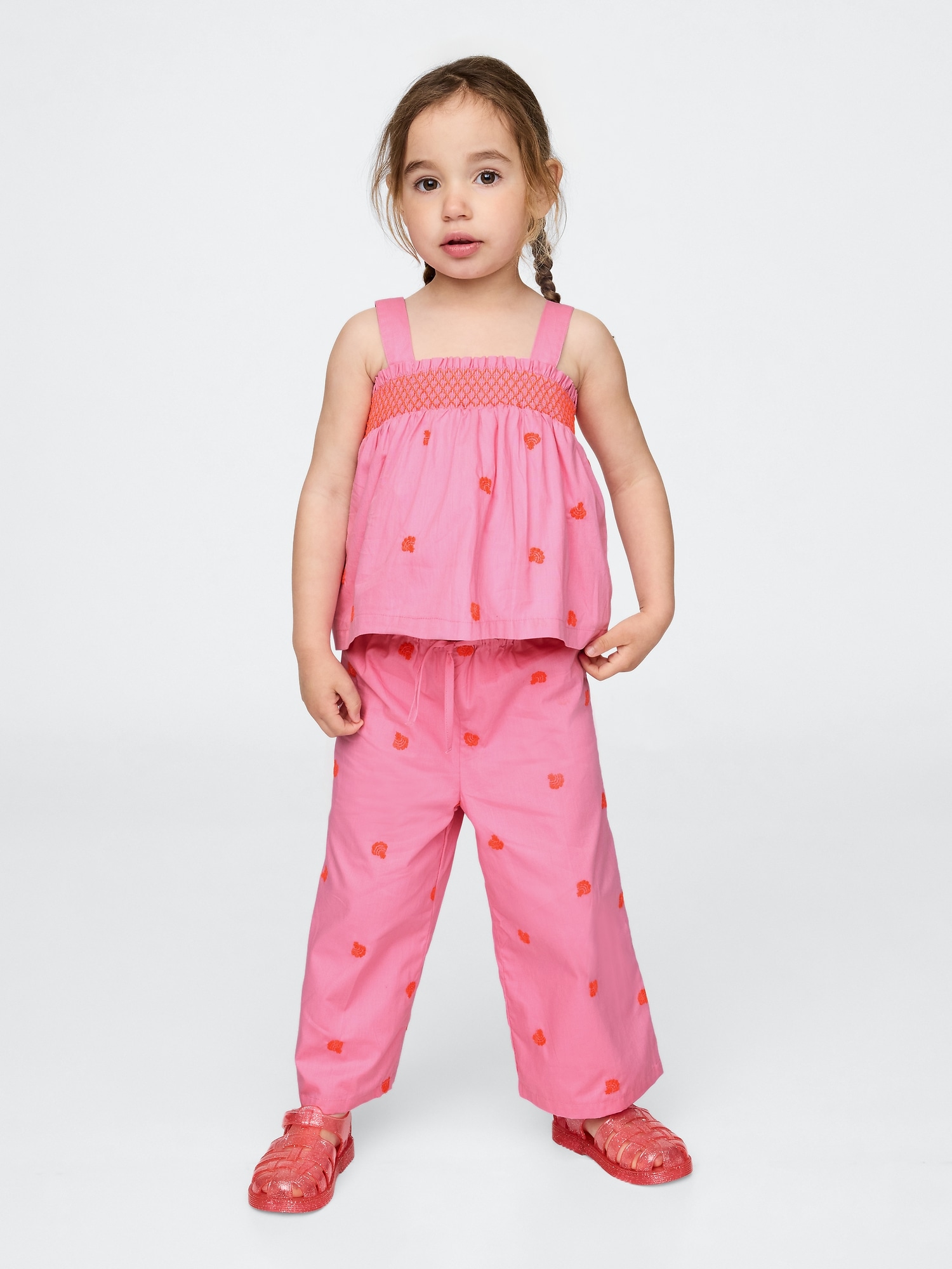 Baby & Toddler Embroidered Outfit Set