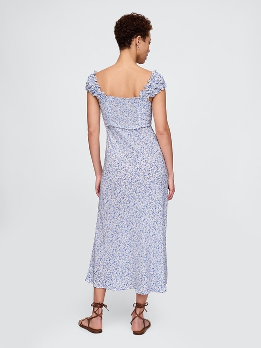 Image number 2 showing, Crepe Sweetheart Maxi Dress