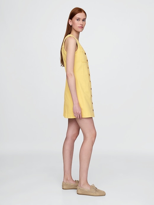 Image number 3 showing, Denim Mini Dress