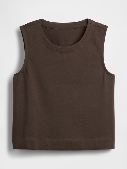 Image number 5 showing, Heavyweight Organic Cotton Shell Tank Top