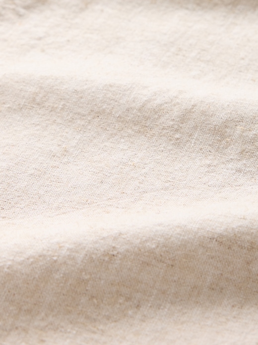 Image number 8 showing, Linen-Blend Easy Wide-Hem Pants